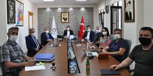 Vali Orhan Tavlı'ya Çanakkale Kruvaziyer Limanı Fizibilite raporu sunumu yapıldı