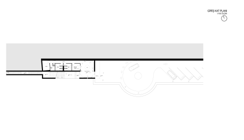 Çımağıl Mağarası Ziyaretçi Merkezi planı 