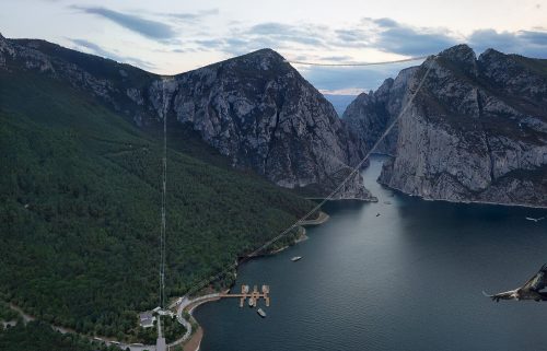 Şahinkaya Kanyonu için geliştirilen Falcon Park projesine genel bakış
