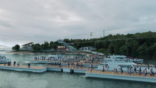 Türkmen İskele'de yüzer iskele sistemi ile tekne turlarının düzene sokulması