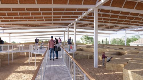 Koruma çatısı altından genel bakış