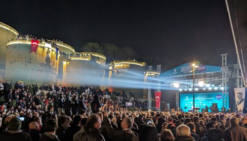 Açılış gecesi Çubuklu Siloları 