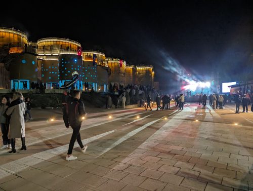 Açılış gecesi Çubuklu Siloları 