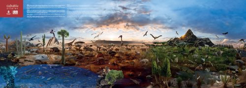 Canlıların ve yaşamın oluşumu posteri